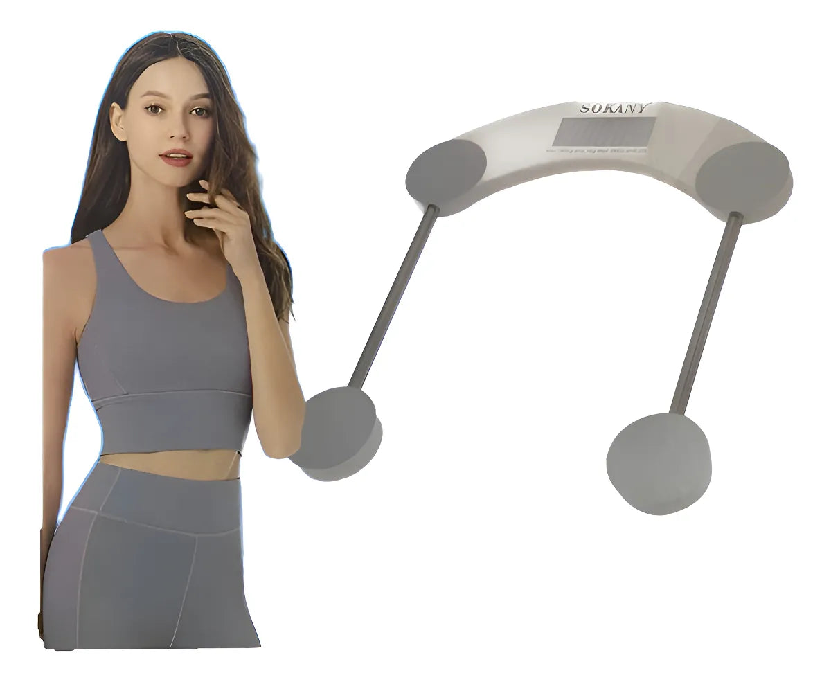 Balanza Digital Sokany | Peso Corporal Transparente | Báscula Blanca | Sokany Costa Rica