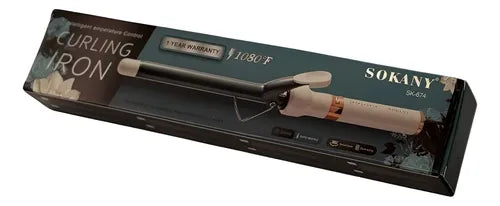 Rizador de Cabello Sokany SK-674 | 110V | Barril Profesional de Calor Rápido | Sokany Costa Rica