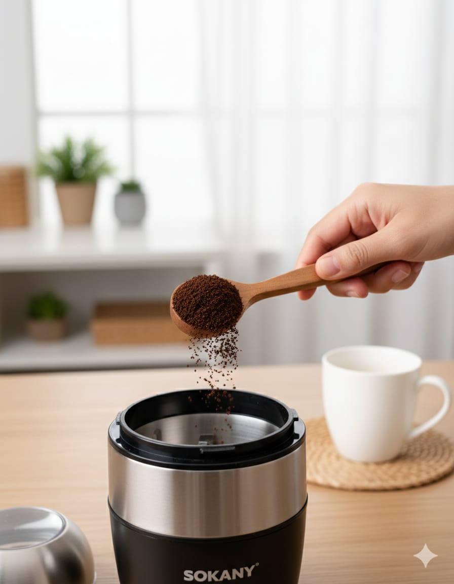 Molino de Café | SK-3024 | Frescura| precisión |150 w| 50g |