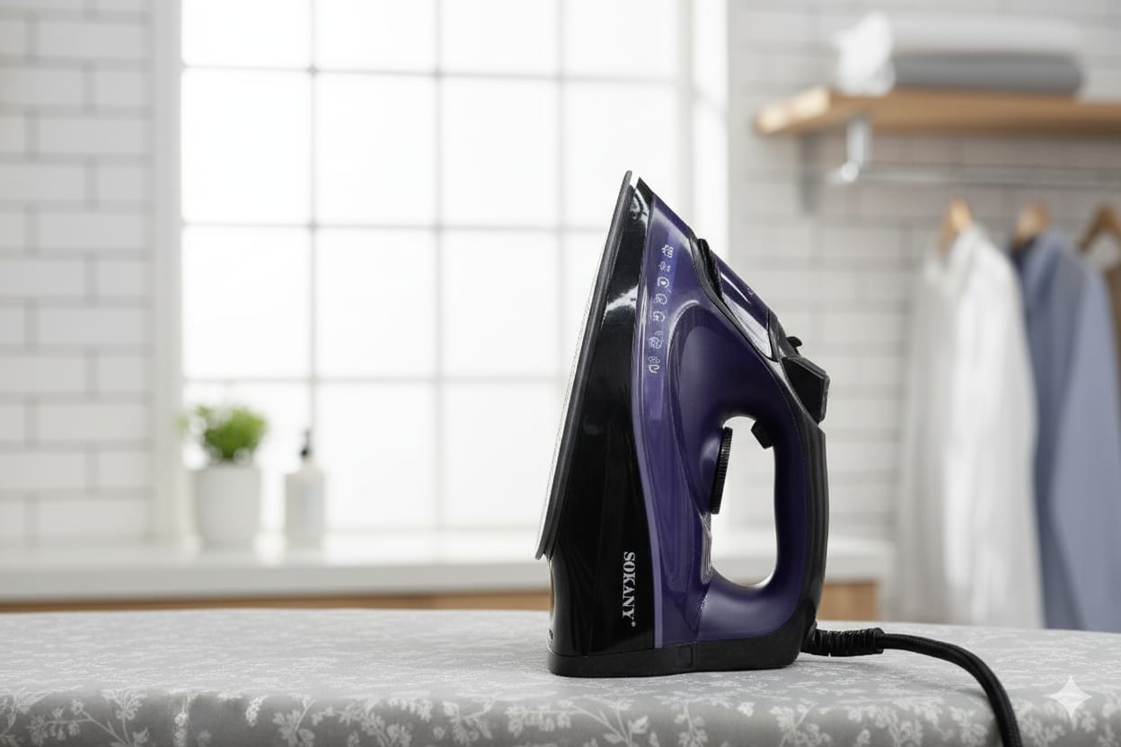 Plancha | SK-YD-2119| 1800W| cerámica| vapor/seco|control de temperatura | tanque de 280 ml|