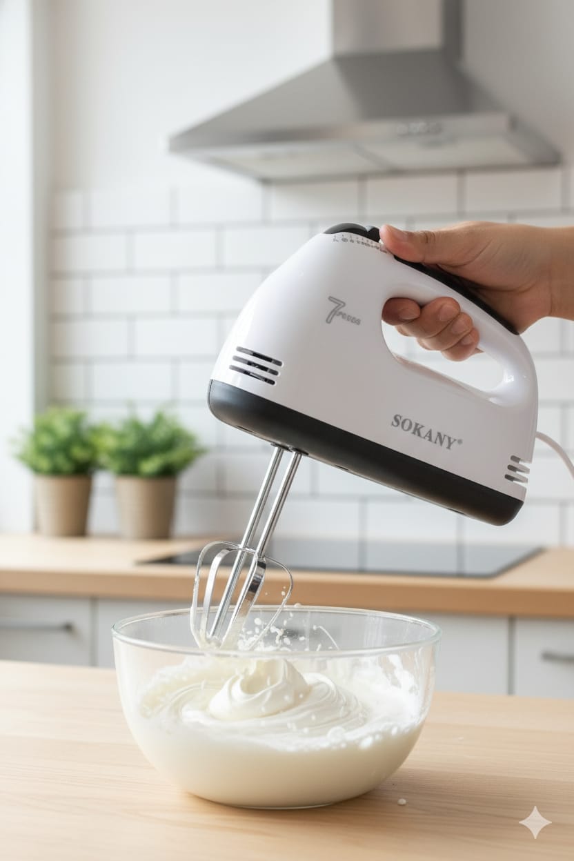 Batidora SK-133|Silenciosa|práctica| precisa en cada mezcla| 180w|