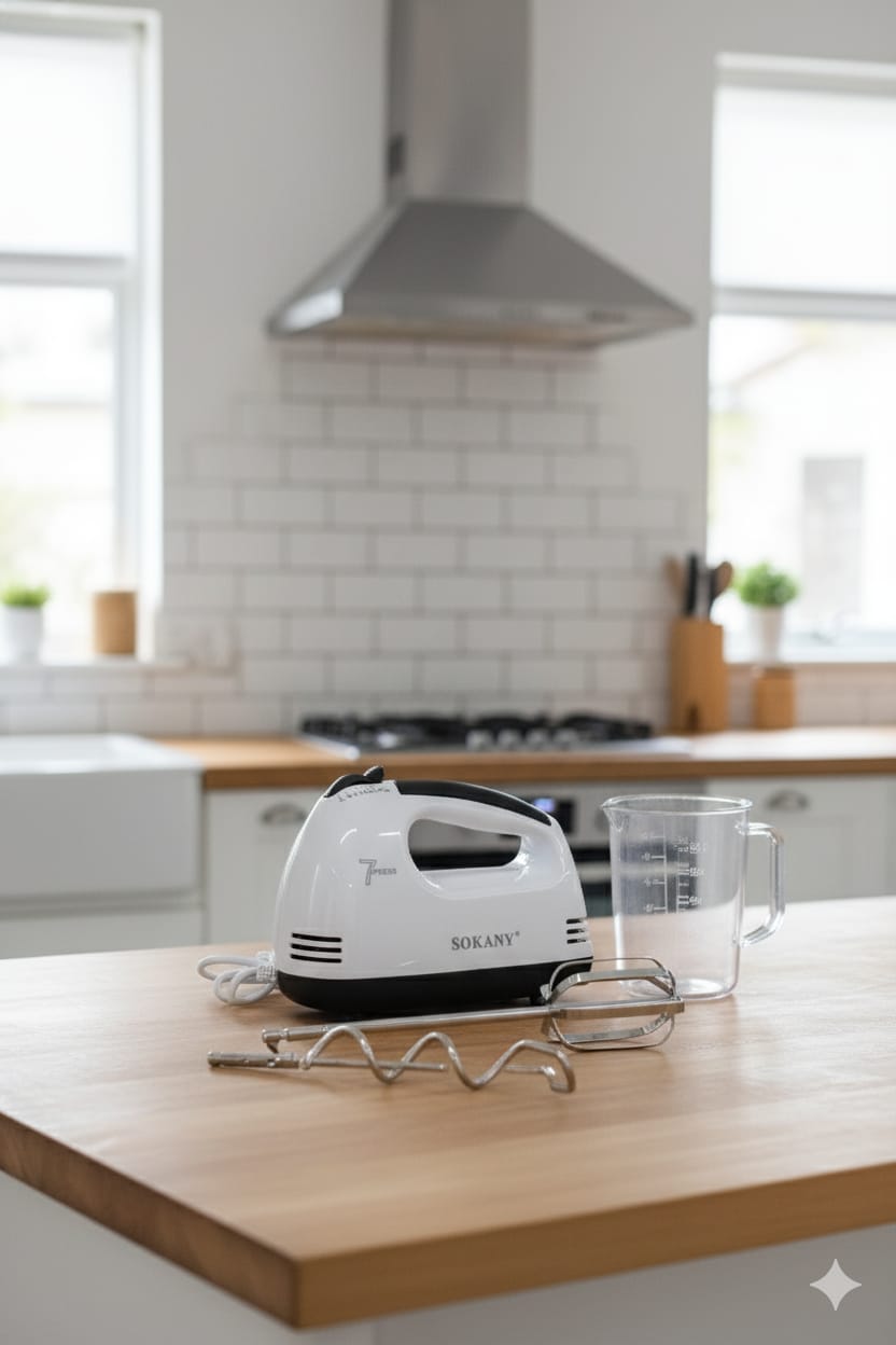 Batidora SK-133|Silenciosa|práctica| precisa en cada mezcla| 180w|